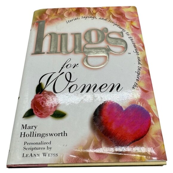 Hugs For Women By Mary Hollingsworth hardcover book Personalized Scriptures READ - Picture 1 of 9